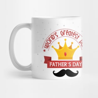 World's Greatest Dad Father's Day Mug